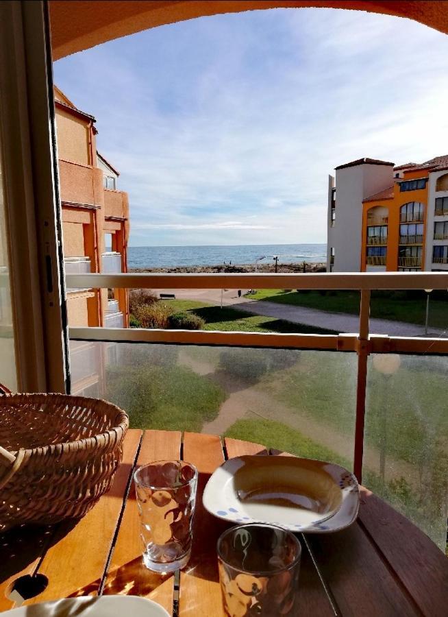 Cap De Mer - Vue Sur Mer - Une Chambre - Une Terrasse - Acces Direct Plage - Commerces A Proximites Le Barcarès Exteriör bild